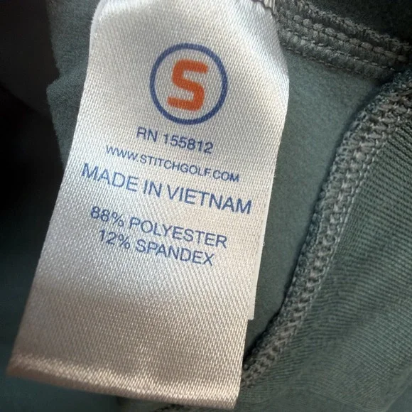 Golf Hoodie Lightweight Pullover Green Performance Stitch Golf Mens XXL - Picture 5 of 11